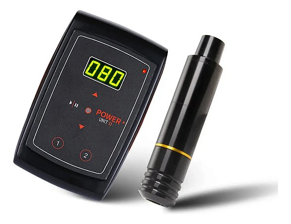 Dermógrafo Cheyenne Pen Infusão Capilar Tatuagem Rotativa + 20 Cartuchos