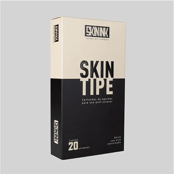 Cartucho Skin Ink RM Magnum Curva - Round Magnum - Caixa Com 20 Unidade