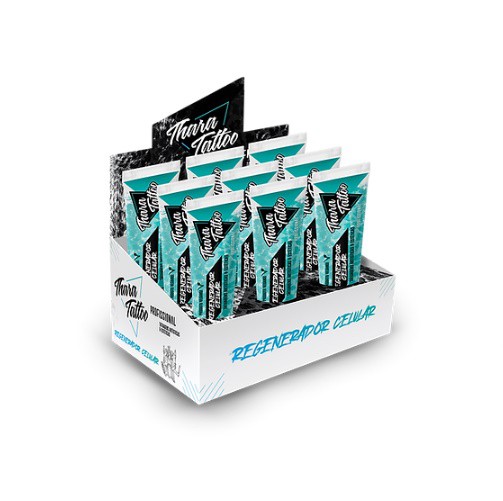 Display Pomada Cicatrizante Tharatattoo 25ml (12 Unidades)