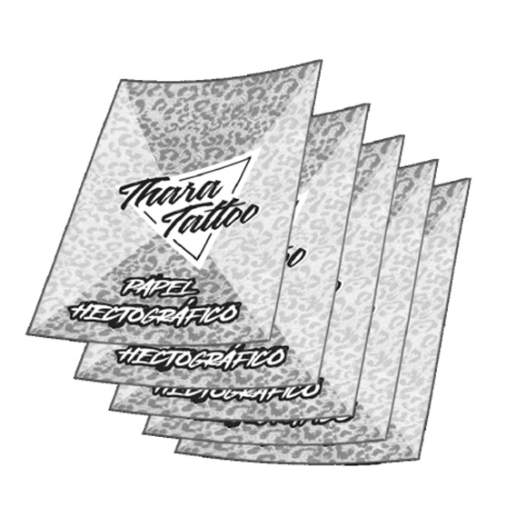 Papel Hectográfico Stencil Thara Tattoo Cx 100 Un