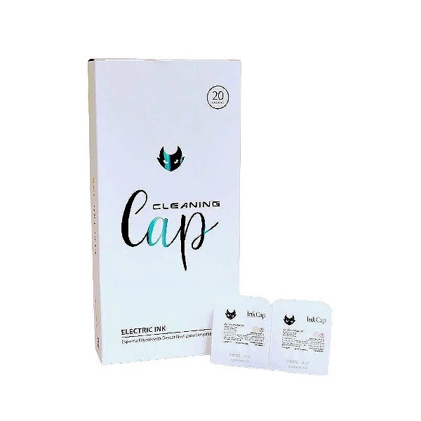 Electric Ink Cleaning Cap Caixa 20 unidades