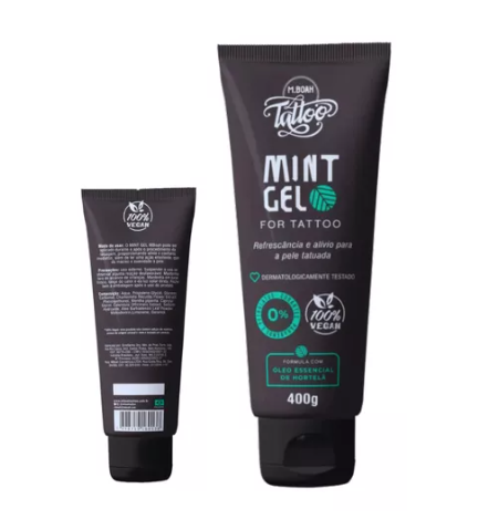 Vasigel 400g Mboah- Mint Gel Tattoo