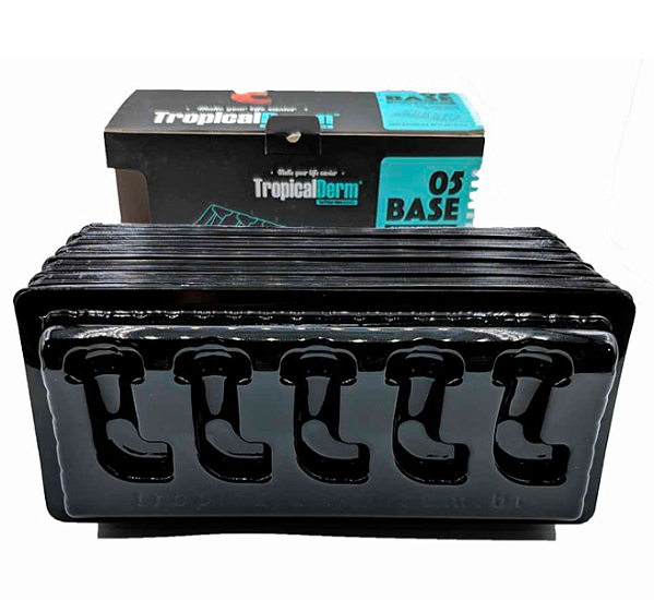 Suporte Descartável P/ Cartuchos TropicalDerm 05 Base - 50 Unidades
