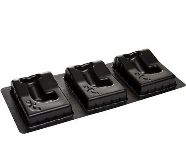 TropicalDerm® Base 03 Bandeja descartável & destacáveis para cartuchos de tatuagem. (Cx c/50 un)