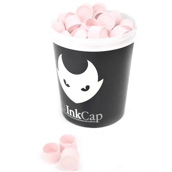 Ink Cap - Batoques de Silicone Rosa