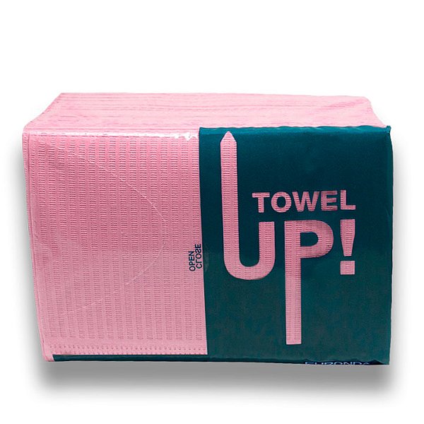 Babador Impermeável Towel Up ROSA