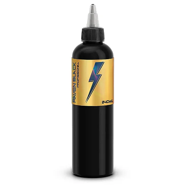 Tinta Raven Black 240ml - Easy Glow