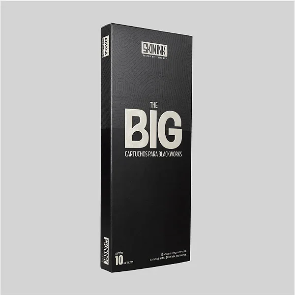 Cartucho Skin Ink BIG RM e MG - Curva e Reta - Caixa Com 10 Unidades