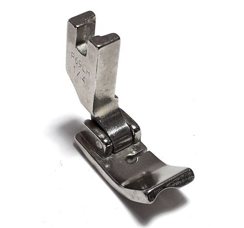 Calcador Sapata Vivo 1/4 Esquerdo Máquina Reta Industrial