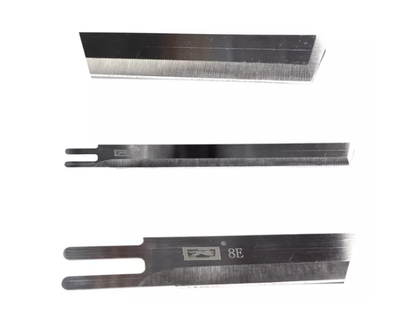 Kit Com 12 Facas Lisa De 8 Polegadas Straight Knives