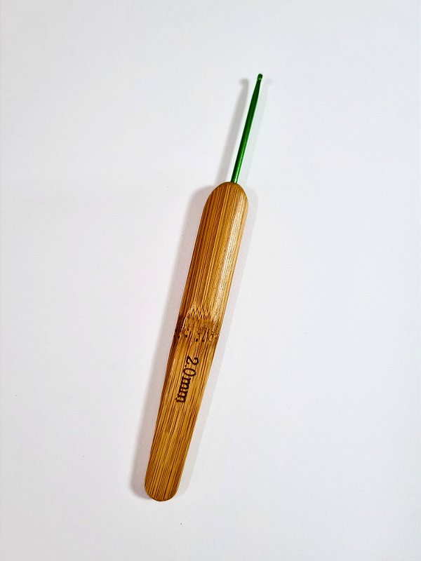 Agulha de Crochê Cabo de Bambu 2mm NYBC