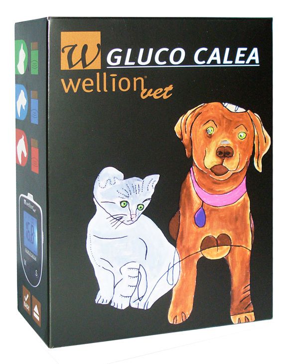 MONITOR GLICOSE ANIMAL GLUCO CALEA WELLVET