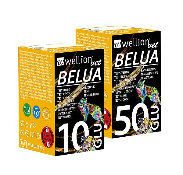 TIRA GLICOSE ANIMAL WELLION VET BELUA WELLVET