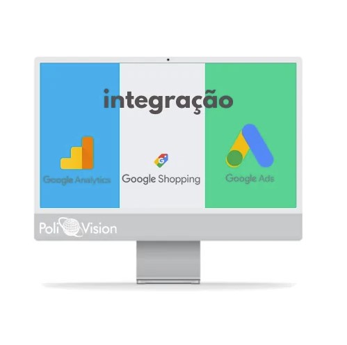 Integração Google Analytics, Ads e Shopping