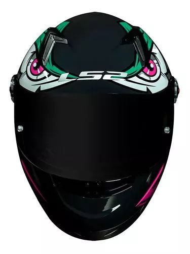 Capacete LS2 FF358 Classic Tribal Green Verde