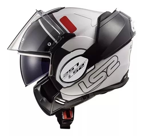 LS2 CAPACETE VALIANT FF399 PROX WHT/RED/BLACK