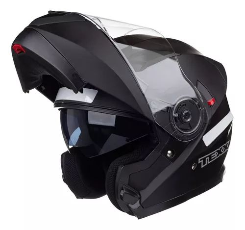 Capacete Texx Escamot Gladiator V3 Preto Fosco