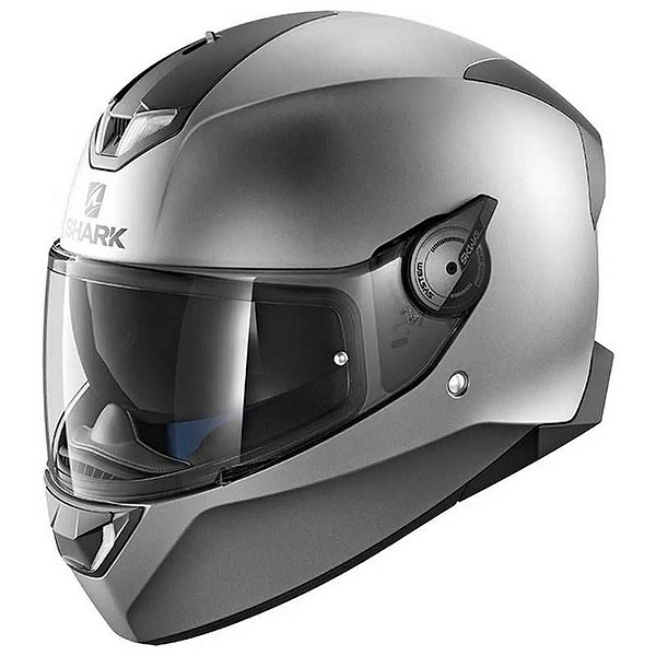 Capacete Shark D-Skwal 2 Blank Mat AMA Cinza Fosco