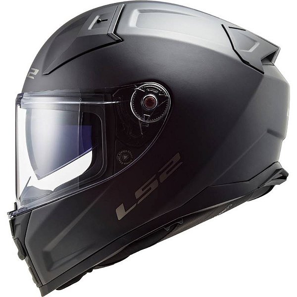 Capacete Ls2 Ff811 Vector II Preto Fosco