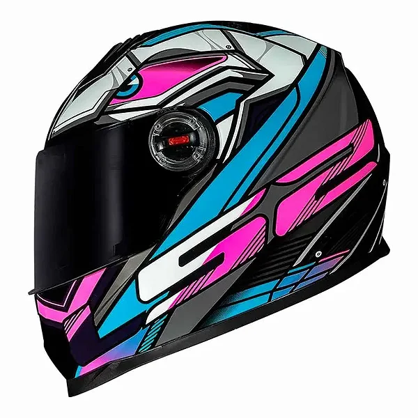 Capacete LS2 FF358 Xdron Cyan