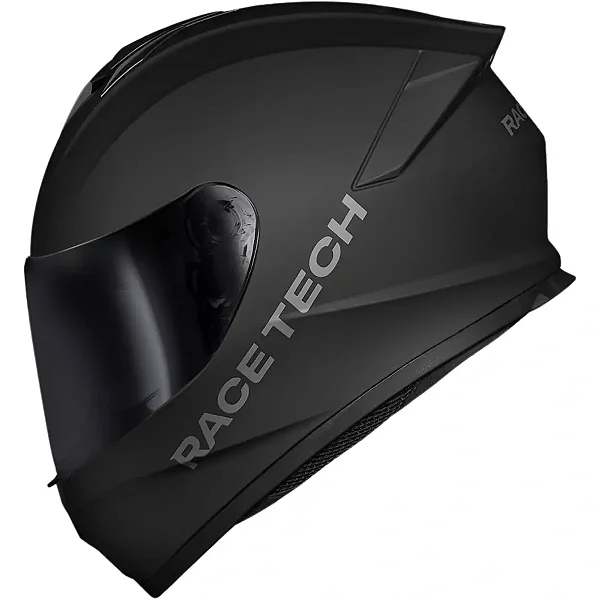 Capacete Race Tech Hit Preto Fosco