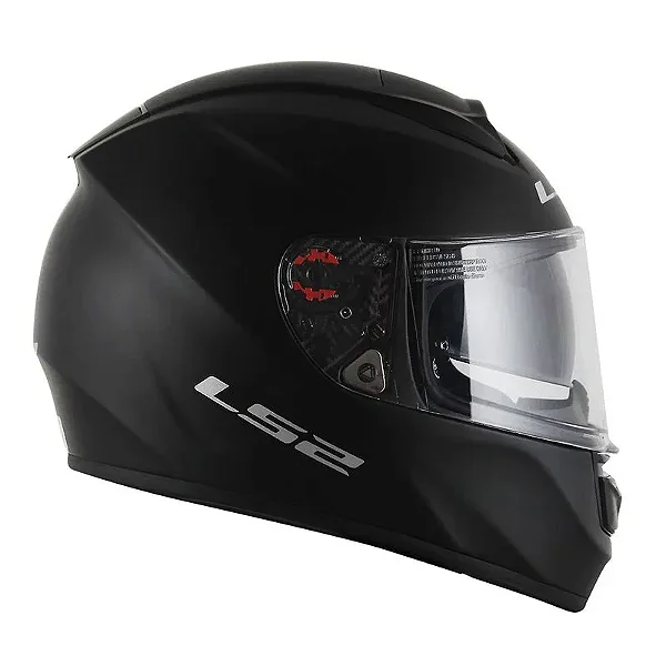 Capacete LS2 Vector  FF397 Monocolor Preto Fosco