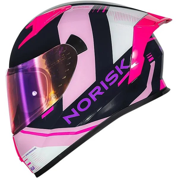 Capacete Norisk Flow Run Azul Pink