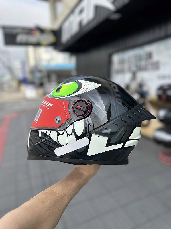 Capacete Ls2 FF358 Pro Hunter Cinza