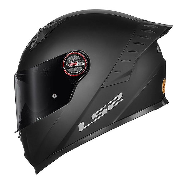 Capacete LS2 FF358 Pro Monocolor Fosco Preto