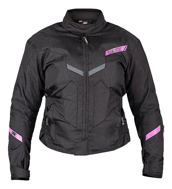 Jaqueta Texx New Strike V3 LD Feminina Preta Rosa