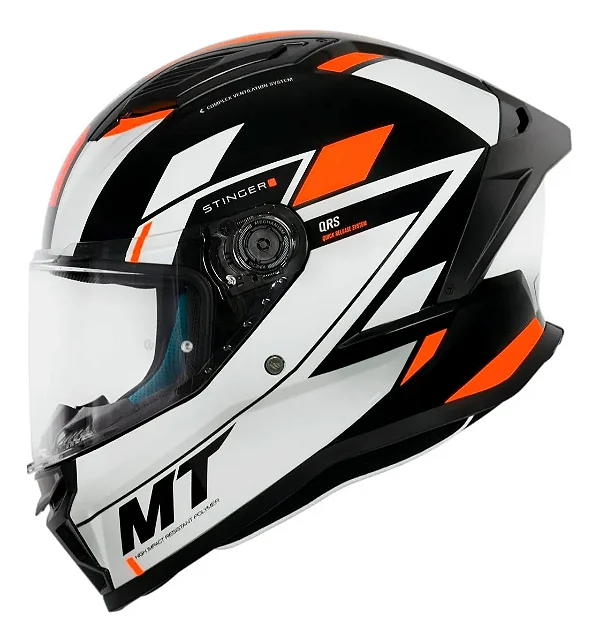 Capacete Mt Stinger 2 Zivze B4 Fluor