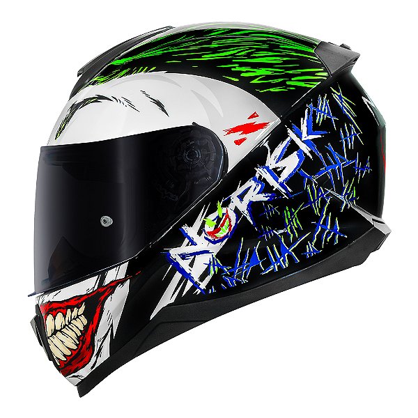 Capacete Norisk Razor Joker Preto