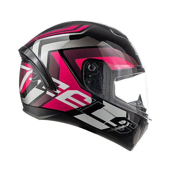Capacete Spike II GTX Preto Pink