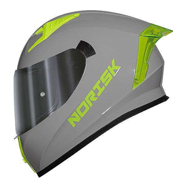 Capacete Norisk Flow Monocolor Cinza