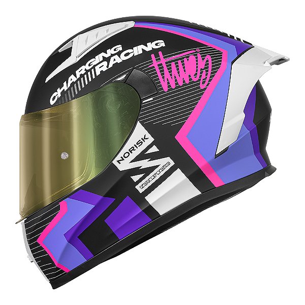 Capacete Norisk Flow Vizion Purple