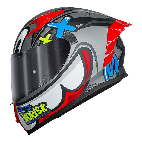 Capacete Norisk Flow Kob Silver