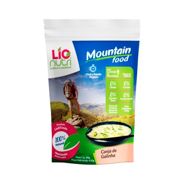 Comida Liofilizada Canja de Galinha - Mountain Food