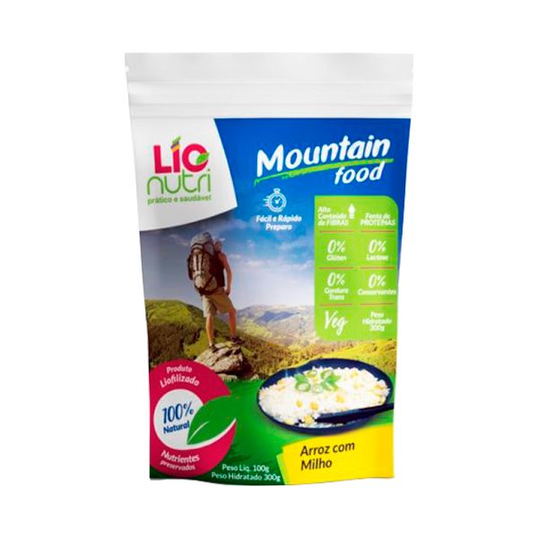 Comida Liofilizada Arroz com Milho - Mountain Food