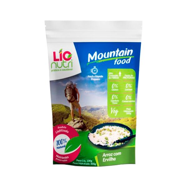 Comida Liofilizada Arroz Com Ervilha - Mountain Food