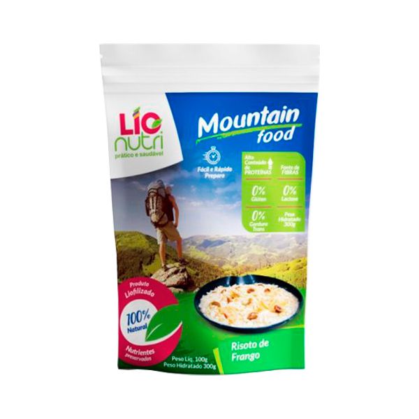 Comida Liofilizada Risoto de Frango - Mountain Food