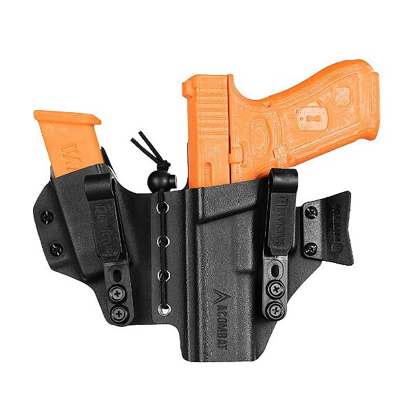 Coldre Sidecar Invictus Canhoto P/ Glock G17 G19 G45 G25