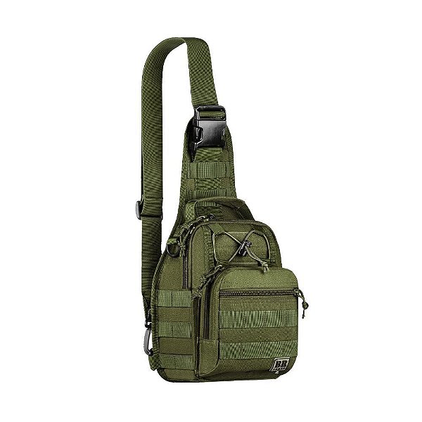 Bolsa de Ombro BR Force Patrulha - Verde Oliva