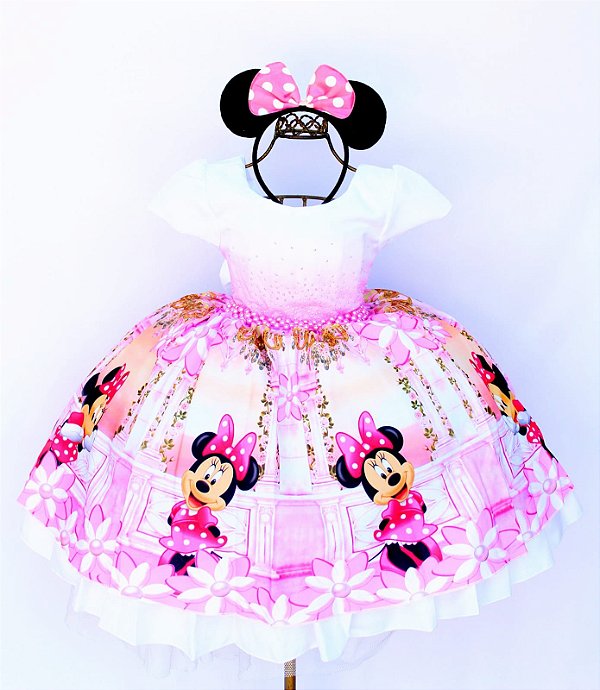 Vestido Minnie Realeza / Temático
