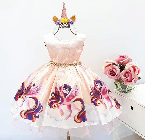 Vestido unicórnio /temático