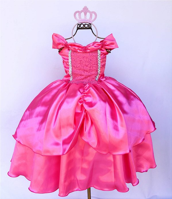 Fantasia Pink Tema Bela Adormecida