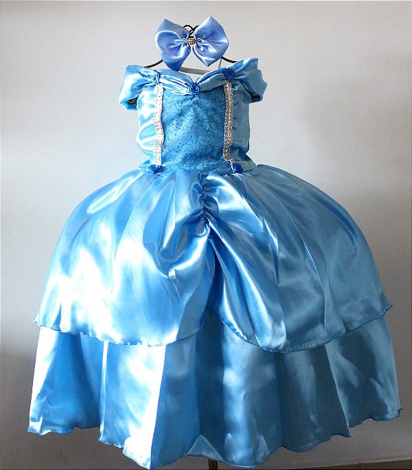 Fantasia Azul Cinderela