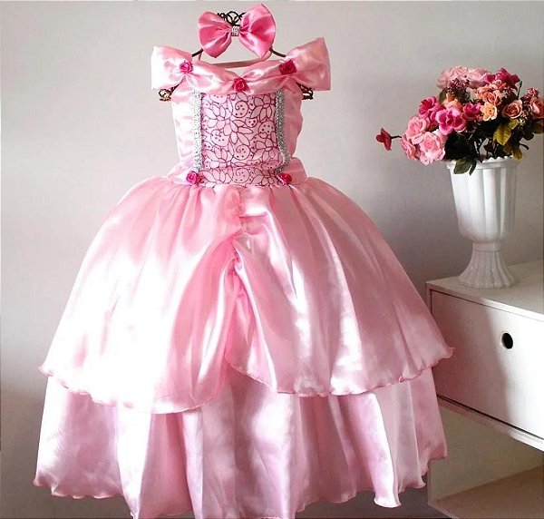 Fantasia Rosa Bela Adormecida