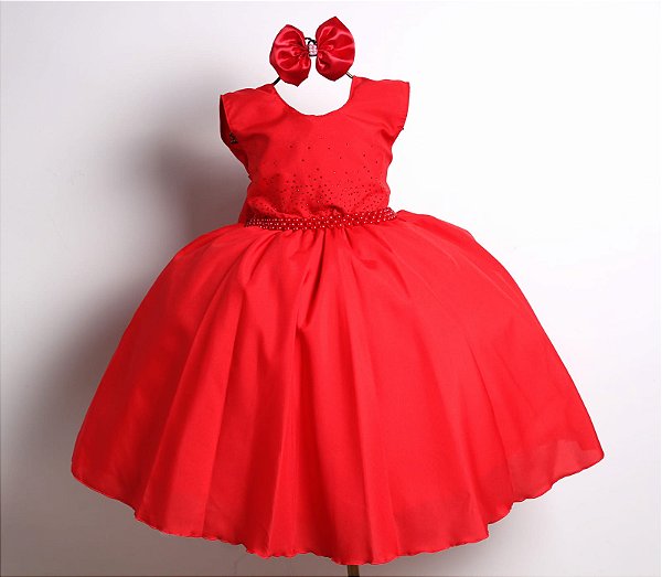 Vestido Vermelho Regata