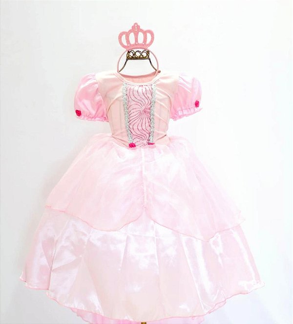 Vestido Fantasia Bela Adormecida Rosa / Temático