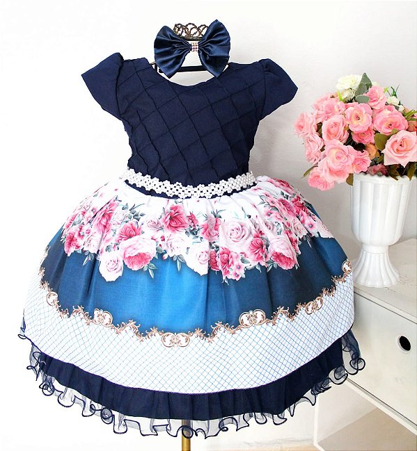 Vestido Índigo / Floral